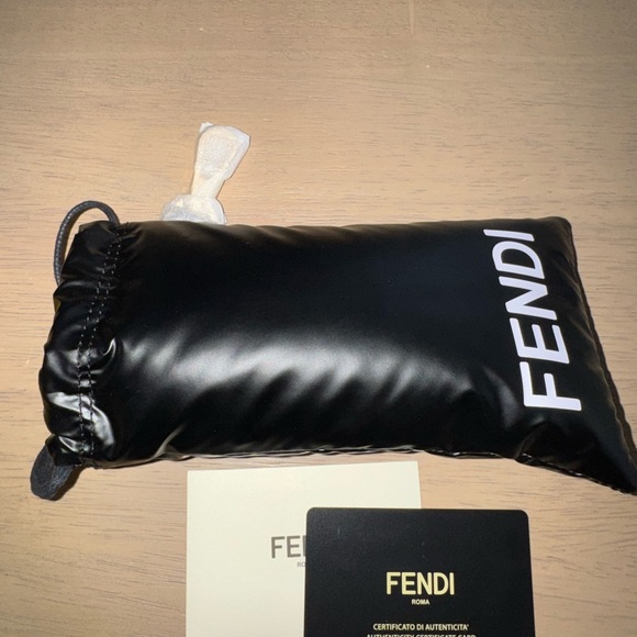 Fendi Mint Green Sunglasses with Black Case main image 5